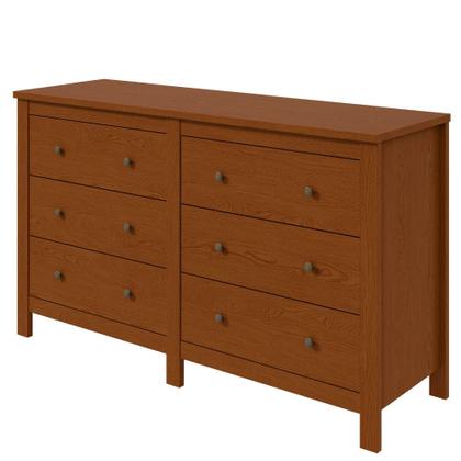 Imagem de Cômoda Horizontal 6 Gavetas Maggiore New Lopas