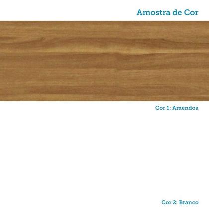 Imagem de Cômoda Infantil 95cm 1 Porta com Janela e 4 Gavetas Mimo 100% MDF Espresso Móveis
