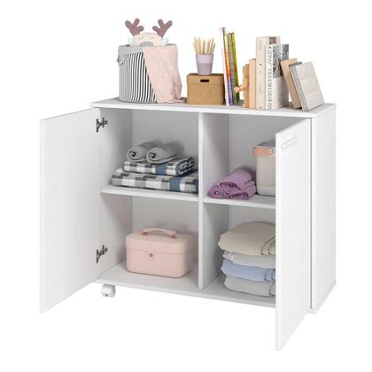Imagem de Cômoda Infantil Alegria 2 PT Branca