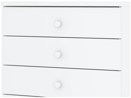 Imagem de Cômoda Infantil Pique-Esconde 5 Gavetas Branco - Henn