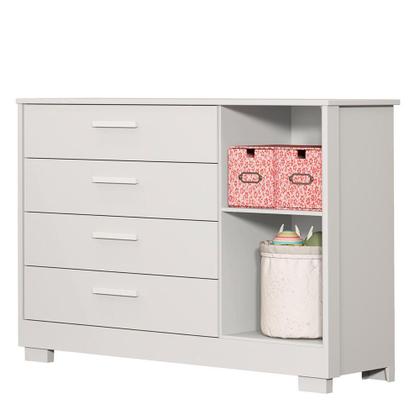 Imagem de Cômoda Infantil Zaki 1 Porta e 4 Gavetas - Reller Móveis