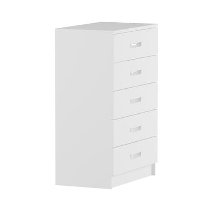 Imagem de Cômoda Irene 5 Gavetas Evidência Branco