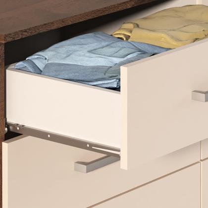 Imagem de Comoda Isabele 5 Gavetas 2 Portas