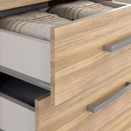 Imagem de Comoda Isabele 5 Gavetas 2 Portas