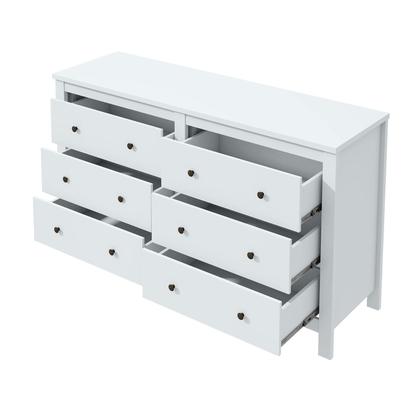 Imagem de Cômoda Maggiore 6 Gavetas Branco