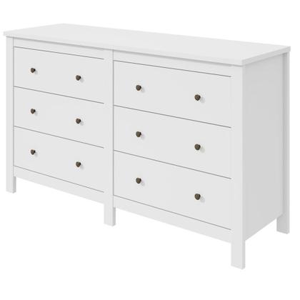 Imagem de Cômoda Maggiore 6 Gavetas com Estilo Retrô Móveis Lopas