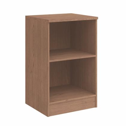 Imagem de Cômoda Módulo Inferior 1 Porta Requinte 100% MDF Marrom/Macadâmia/Duna Line