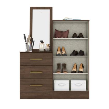 Imagem de Cômoda Multiuso 2 Portas 3 Gavetas Liza Briz