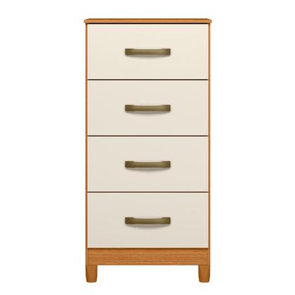 Imagem de Cômoda Multiuso Organizadora Quarto Mobi com 4 Gavetas