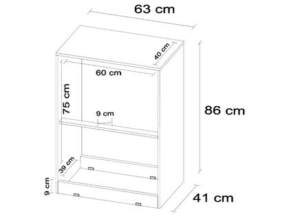 Imagem de Cômoda P/ Roupas Quarto Casal/Solteiro 4 Gavetas Astral