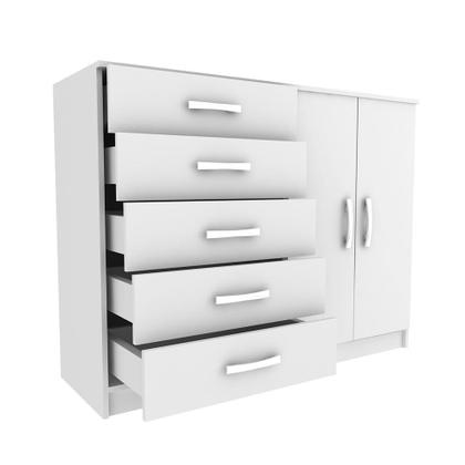 Imagem de Cômoda Panamá 2 PT 5 GV Branca