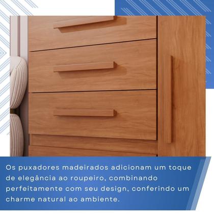 Imagem de Cômoda para Quarto 1 Portas 4 Gavetas Pérola Expresso Móveis