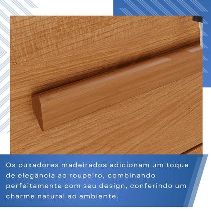 Imagem de Cômoda para Quarto 1 Portas 6 Gavetas Jade Expresso Móveis