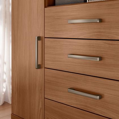 Imagem de Cômoda para Quarto 2 Portas 4 Gavetas 1 Nicho Master