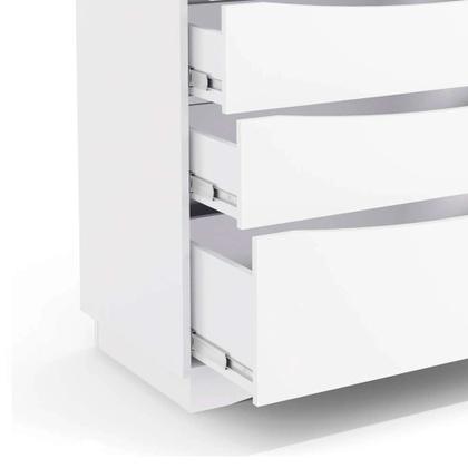 Imagem de Comoda para Quarto 3 Gavetas e 1 Gavetão Kappesberg