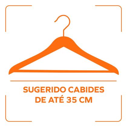 Imagem de Cômoda para Quarto 3 Gavetas e 2 Portas com Espelho NT5165 Marrom/Freijó Trend/Off White