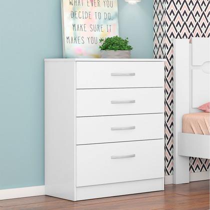 Imagem de Cômoda para Quarto 4 Gavetas Estrela