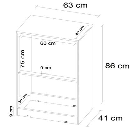 Imagem de Cômoda para Quarto 4 Gavetas Estrela