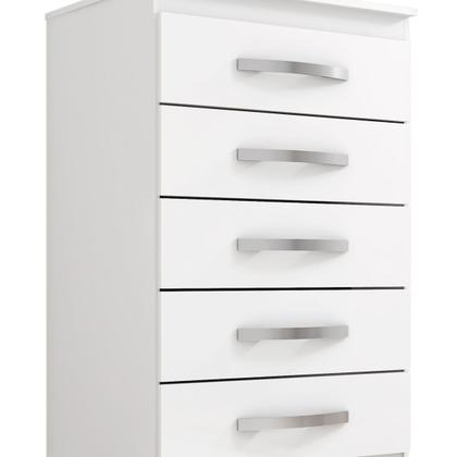 Imagem de Cômoda para Quarto 5 Gavetas com Pés Cannes 