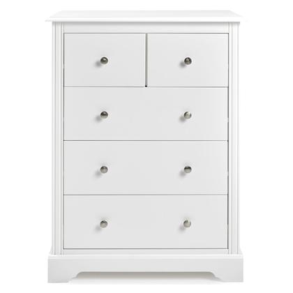 Imagem de Cômoda para Quarto 5 Gavetas Louise Branco