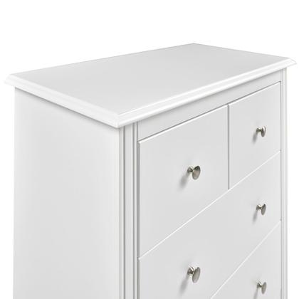 Imagem de Cômoda para Quarto 5 Gavetas Louise Branco