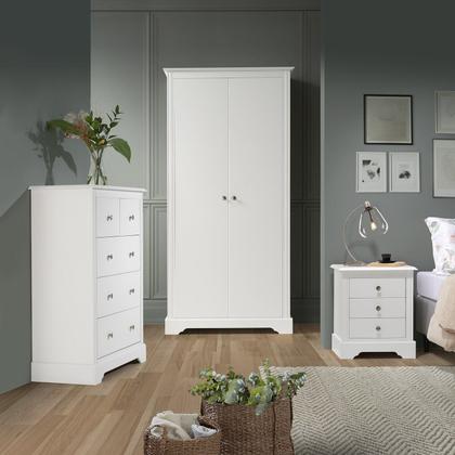 Imagem de Cômoda para Quarto 5 Gavetas Louise Branco