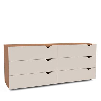 Imagem de Cômoda para Quarto 6 Gavetas Porto
