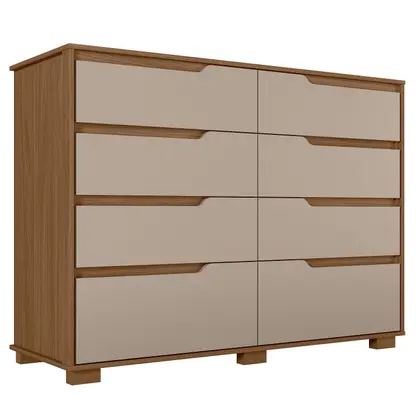 Imagem de Cômoda para Quarto 8 Gavetas 147cm Georgia