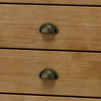 Imagem de Cômoda Para Quarto Closet 4 Gavetas Madeira Maciça Mazzaro F06 Freijó - Lyam Decor