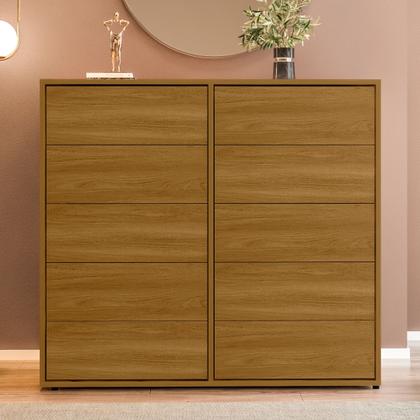 Imagem de Cômoda para Quarto com 10 Gavetas Melinda