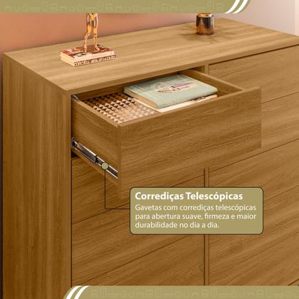 Imagem de Cômoda para Quarto com 10 Gavetas Melinda