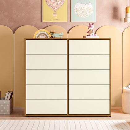 Imagem de Cômoda para Quarto Infantil 10 Gavetas Melinda