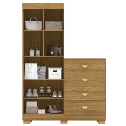 Imagem de Comoda Roupeiro 120 cm 2 Portas CRIS 20034 Nature VLR