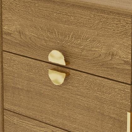 Imagem de Cômoda Sapateira Ilha Bela 4 Gavetas 1 Porta Nature - Vila Rica