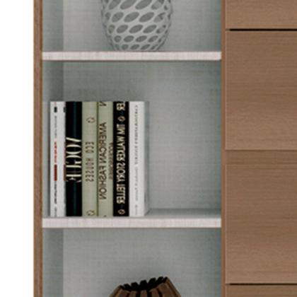 Imagem de Cômoda Sapateira para Quarto 1 Porta 4 Gavetas Lisa