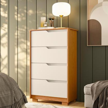 Imagem de Cômoda Sole 4 Gavetas - Móveis Albatroz