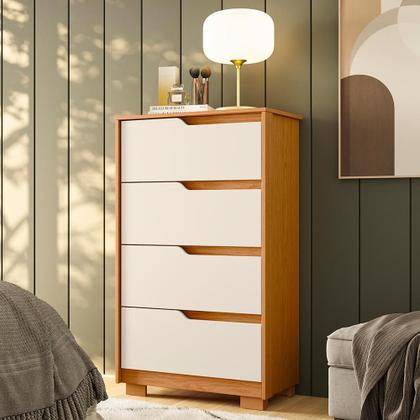 Imagem de Cômoda Sole 4 Gavetas - Móveis Albatroz