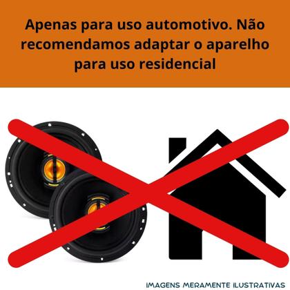 Imagem de COMP Kit 2 Pares de Alto-falantes Automotivos JB6 Flex 6" 110W 4 Ohms Preto Leson - 2LS055060