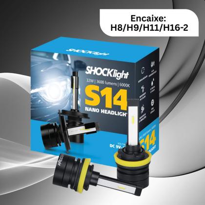 Imagem de COMP Kit Farol de Milha Kicks 2021 a 2024 + Par de Lâmpadas LED H8/H9/H11/H16