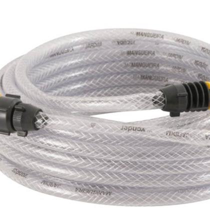 Imagem de COMP Kit Mangueira Vonder 20m c/ Esguicho Simples + Esguicho 8 Funções Lock On p/ Jardim