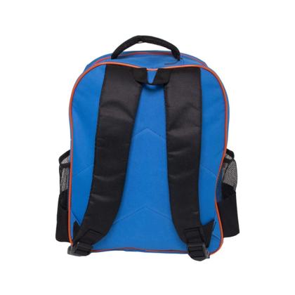 Imagem de COMP Kit Mochila Infantil 3D Bola Knicks + Garrafa Dobrável 550ml Futebol e Magia