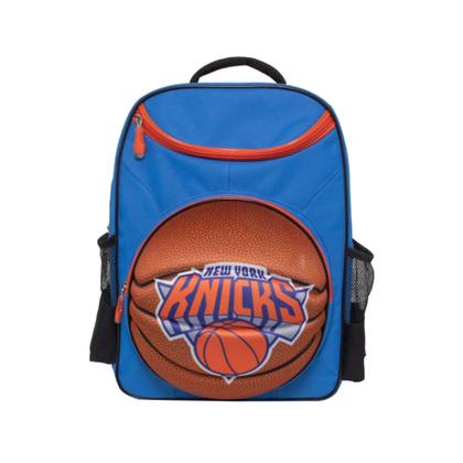 Imagem de COMP Kit Mochila Infantil 3D Bola Knicks + Garrafa Dobrável 550ml Futebol e Magia
