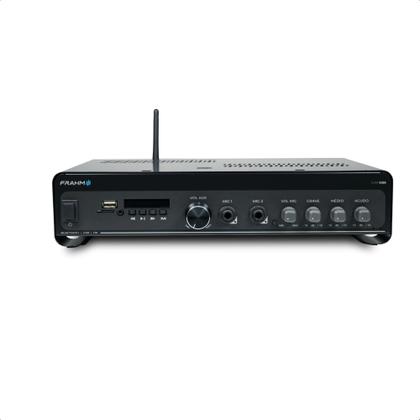 Imagem de COMP Kit Som Ambiente Bluetooth Conexão Tv + 10 Caixas Frahm CS5 80 Watts Parede Preta