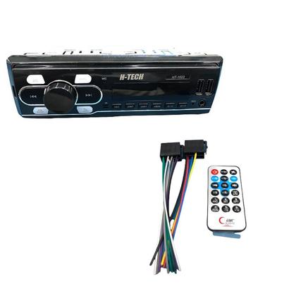 Imagem de COMP Kit Som Automotivo com Rádio H-Tech HT-1023 + 2 Pares de Alto-Falantes Leson JB5 Flex 5" 110W