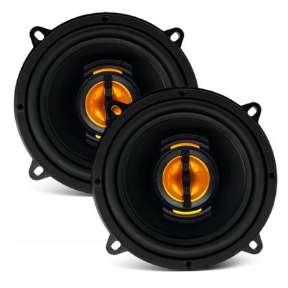 Imagem de COMP Kit Som Automotivo com Rádio H-Tech HT-1023 + 2 Pares de Alto-Falantes Leson JB5 Flex 5" 110W