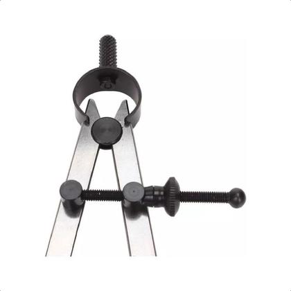 Imagem de Compasso De Ponta Reta 8 Polegadas Eda Aço Carbono