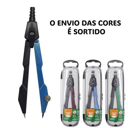 Imagem de Compasso De Precisão Com Estojo E Grafite Bold Escolar