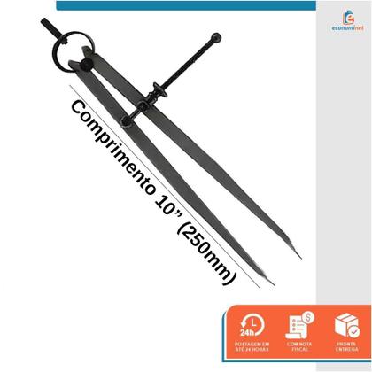 Imagem de Compasso Reto Manual para Mecânico Starfer 10 Polegadas