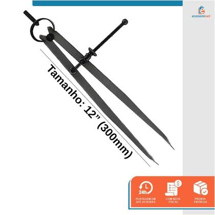 Imagem de Compasso Reto Para Mecânico 12 Pol 300mm Starfer