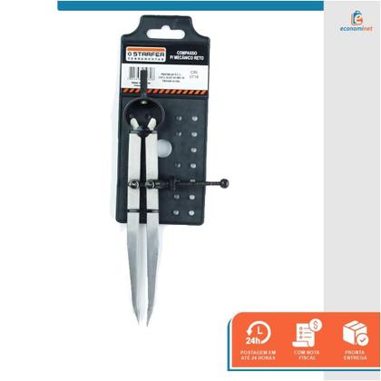 Imagem de Compasso Reto para Mecânico 8 Polegadas 200mm